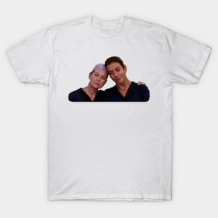 Addison and Meredith Sad Elevator Scene T-Shirt